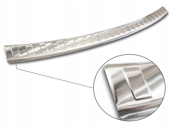 фото №1, Планка стальной накладка na бампер зад citroen c-crosser