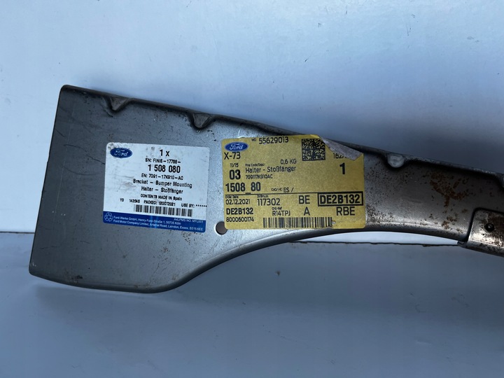 фото №6, Ковзун кріплення бампера правий лівий зад mondeo mk4