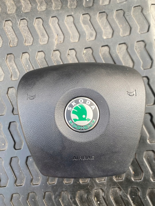 фото №6, Skoda superb 3u0 подушка водія ремені air bag оригінал