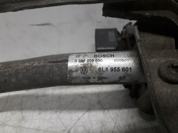 фото №7, Seat ibiza 6l 02-08 механизм стеклоочистителя перед 6l1955601 6q2955119a