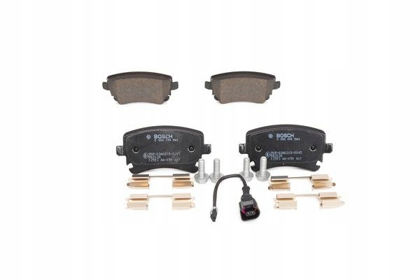 фото №9, Тормозные колодки тормозные bosch 0986494583 23326177
