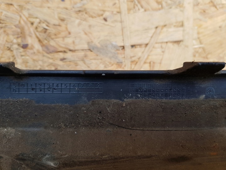 фото №11, Skoda octavia iii 12- диффузор накладка спойлер бампера зад pdc 5e5807521