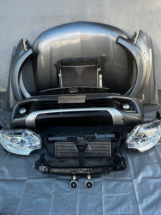 фото №7, Fiat fullback бампер капот pas радіатор лампи крила