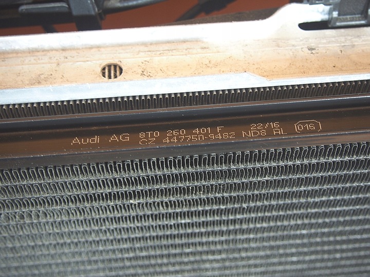 фото №14, Audi a5 8t рестайлінг tdi ultra 50km pas переднє радіатор балка