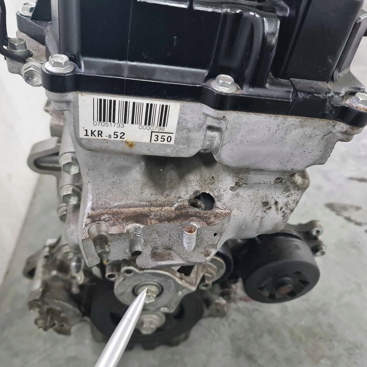 фото №9, Двигун стійка toyota aygo ii рестайлінг 1.0 1kr 15.168km 18-23 r vvti