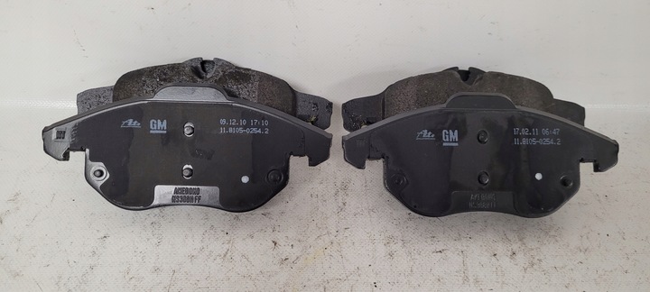 фото №1, Ate тормозные колодки перед vectra zafira astra croma saab 93