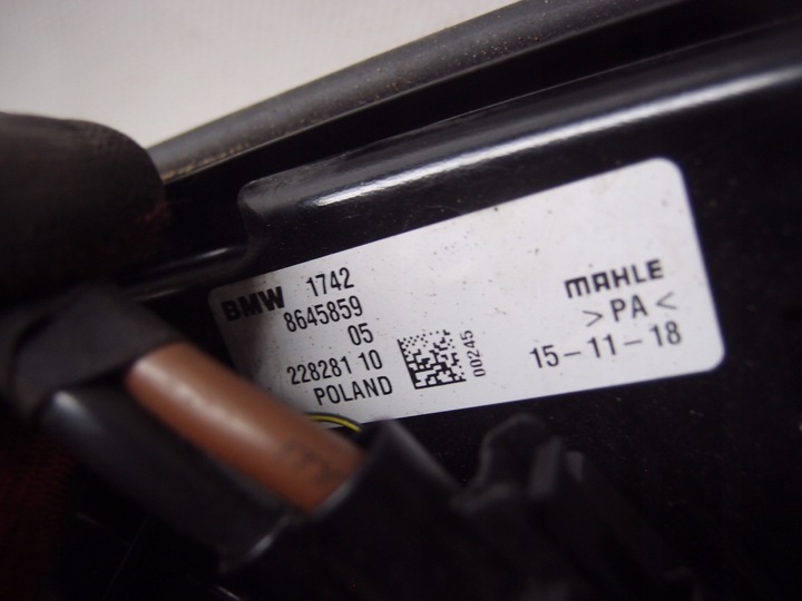 фото №15, Радиатор вентилятор mini cooper f56 2.0b 8645799