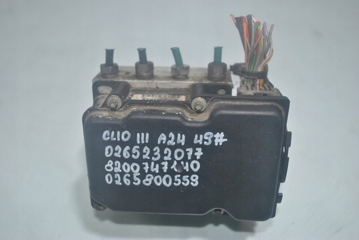 фото №1, Насос тормозная abs citroen clio 3 iii