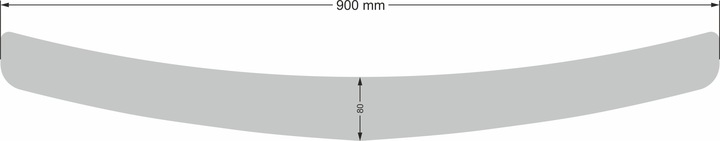 фото №8, Планка na бампер opel astra iii h 4d 2004-2014