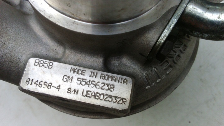 фото №8, Opel astra k 1.6cdti 17r. турбонагнітач 55496238