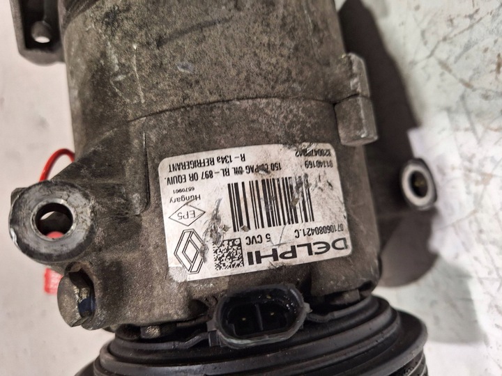 фото №6, Компрессор кондиционера 8200470242 renault megane ii 1.6 16v 02-