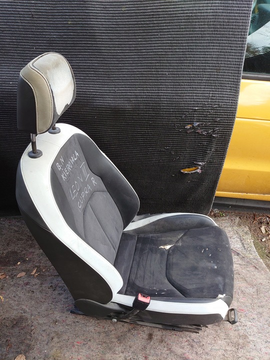 фото №6, Сиденье перед левый водителя leon iii 12- cupra fr губка каркас подушка eu