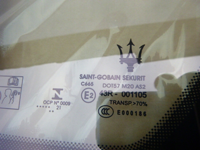 фото №5, Стекло кузовная левая maserati quattroporte 13-