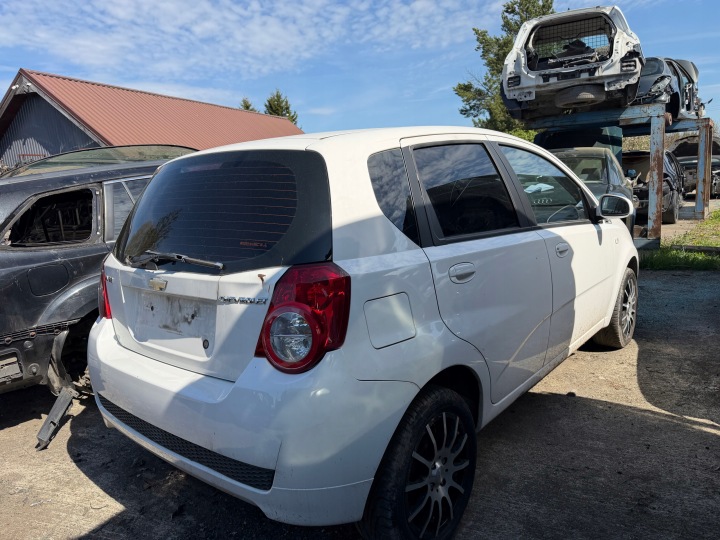 фото №5, Chevrolet aveo t250 рестайлинг капот двигателя крышка