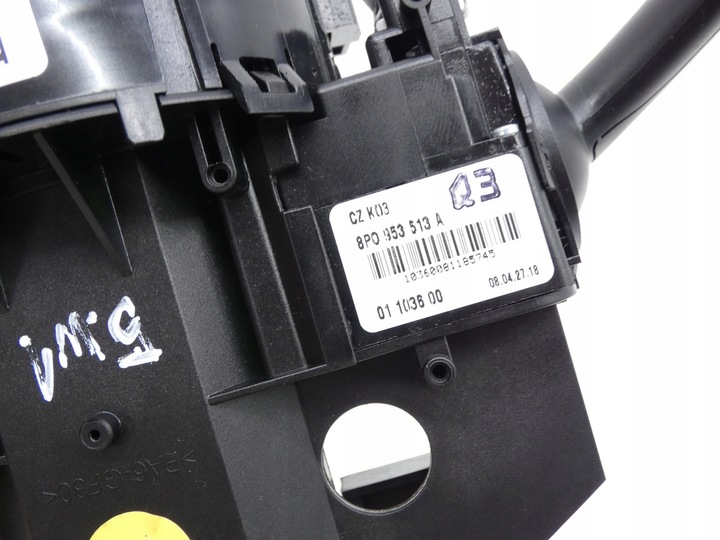 фото №7, Переключатель комбинированный лента подрулевые рычаги audi a3 8p рестайлинг 8j0907137c