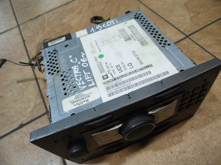 фото №3, Vectra c 1.9cdti рестайлинг 06' sed радиопроигрыватель 383555646