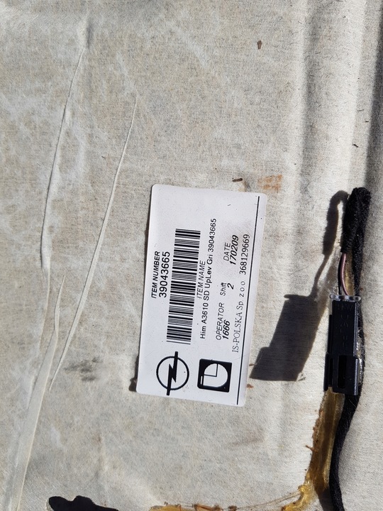 фото №10, Потолок opel astra k универсал