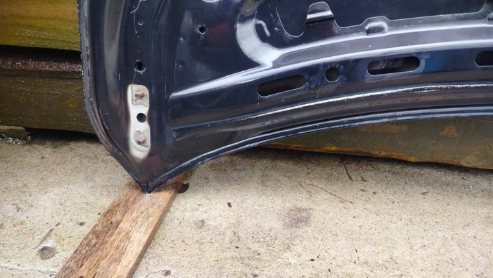 фото №12, Mitsubishi lancer viii x 10 2007-2016 капот крышка двигателя
