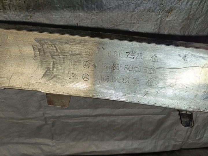 фото №16, Хром бампера mercedes ml166 a1668857925