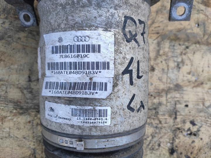 фото №16, Audi q7 4l 3.0tdi амортизатор пневматичний повітряна подушка лівий праві зад комплект org