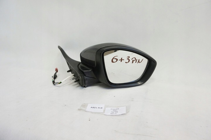 фото №1, Зеркало правые 9 pin peugeot 2008 evl