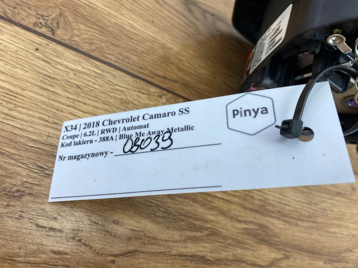 фото №10, Подушка безопасности подушка безопасности водителя chevrolet camaro ss 2016+ usa