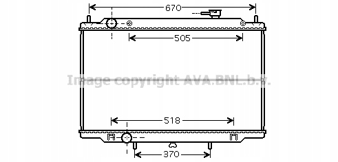 фото №1, Радіатор води ava quality cooling dn2302