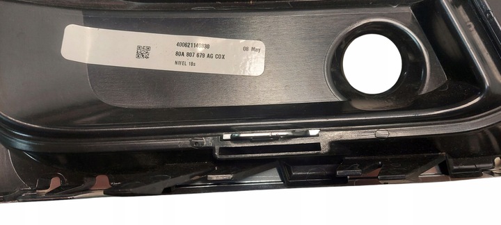 фото №6, Audi q5 решітка ліва бампер перед 80a807679ag