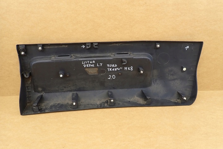 фото №12, Ford transit mk8 13-19 планка дверь задняя левая зад номерного знака bk31-425b29-agw