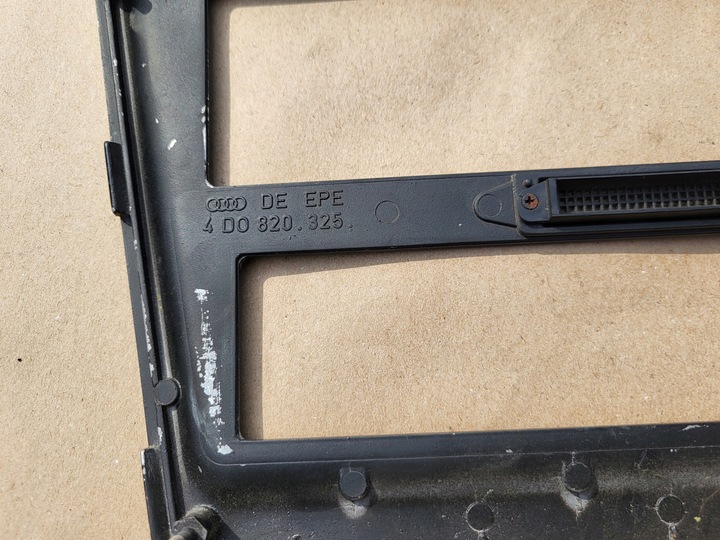 фото №12, Рамка консолі середньої капот радіо dekor дерево audi a8 d2 4d0820325 оригінальний номер