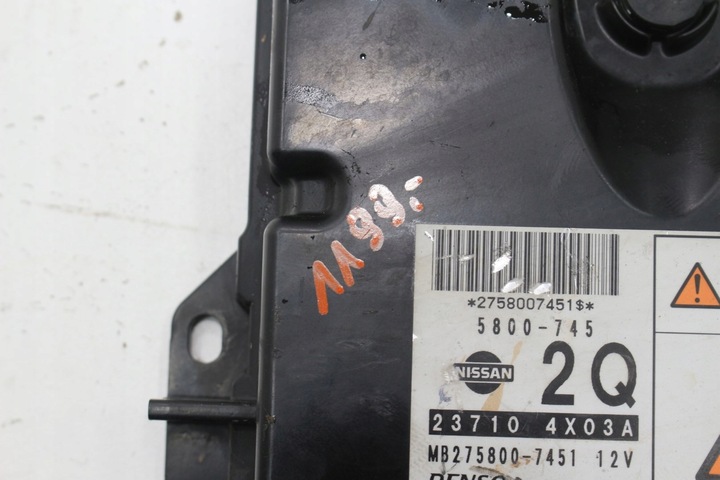 фото №5, Блок управления 237104x03a 2.5 dci nissan navara d40