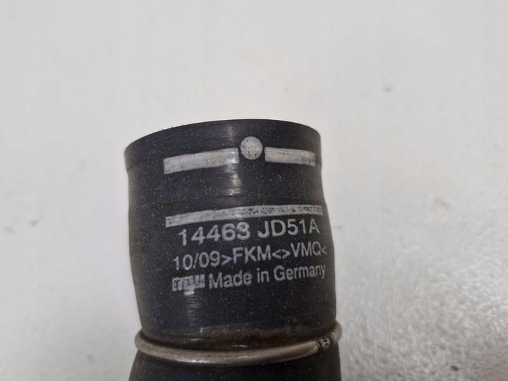 фото №6, Nissan qashqai i 1 j10 рестайлинг труба шланг шланг воздуха 14463jd51a