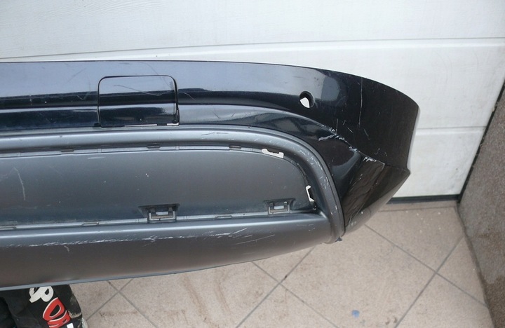 фото №10, Накладка дифузор dół бампера зад s-line audi q3 8u s-line 11-18