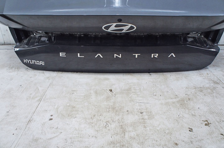 фото №6, Sz269 hyundai elantra vii ^ крышка багажника ecotronic серый металлик pe2
