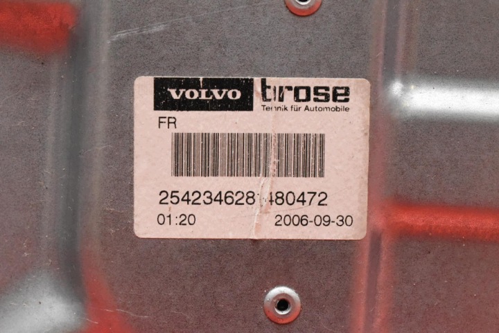 фото №4, Склопідйомник правий перед eu 30661066 volvo s80 2 ii v70 3 iii 06-09