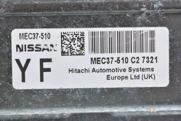 фото №9, Nissan note 1.4b 16v mec37-510 комп'ютер ecu оригінал