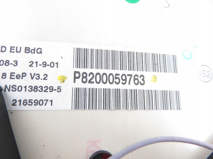 фото №6, Спідометр  renault clio ii 1.2 16v 8200059763