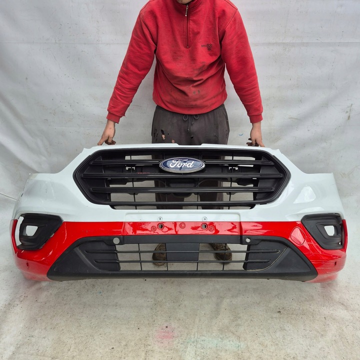 фото №1, Ford transit custom i 1 mk1 рестайлинг 17-23 бампер перед переднее pdc