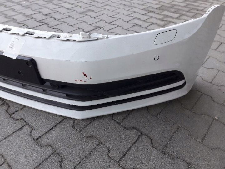 фото №9, Vw jetta 5c0 бампер перед рестайлінг 2016 білий оригінал