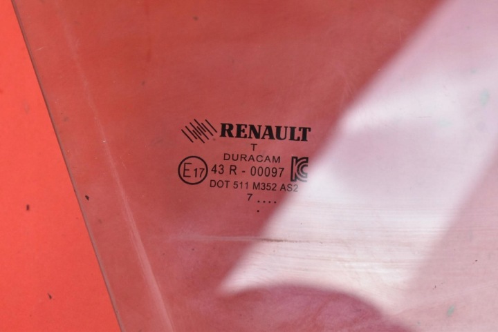 фото №7, Стекло боковое правое перед передняя renault clio 4 iv 5d hb рестайлинг 16-19