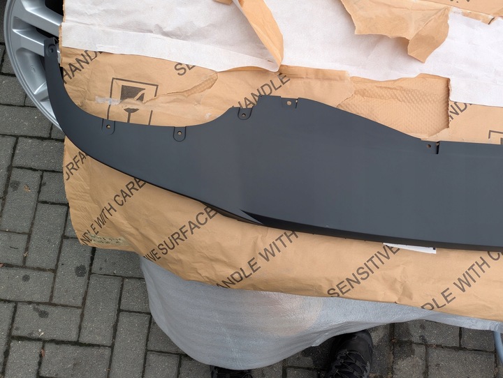 фото №7, Спойлер бампера перед накладка 10a805915a vw id.3 рестайлінг 10a нова оригінал