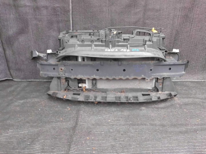 фото №1, Ford fiesta mk7 передний рестайлинг 08-12 pas переднее перед радиатор вентилятор kpl