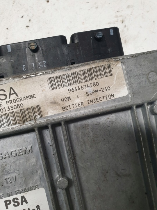 фото №5, Блок управления двигателем (ecu) citroen c5 1.8 16v 9650133080
