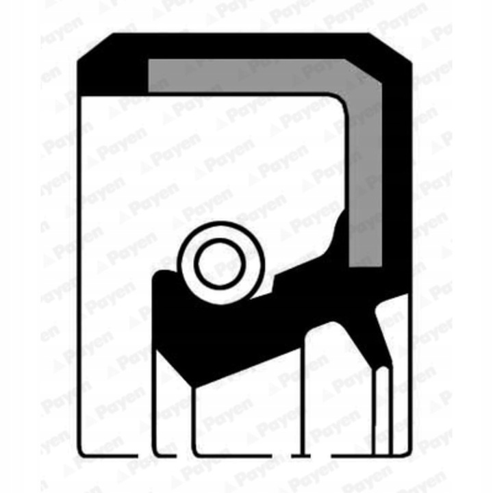 фото №2, Сальник вала зад od коробки payen nj829