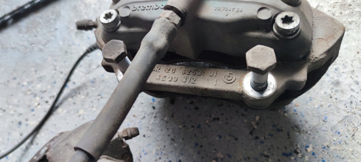 фото №7, Mercedes w211 зажимы передние 312mm 20.7047.04