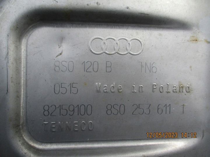 фото №15, Глушитель выхлоп audi tt 8s0 2,0tfsi