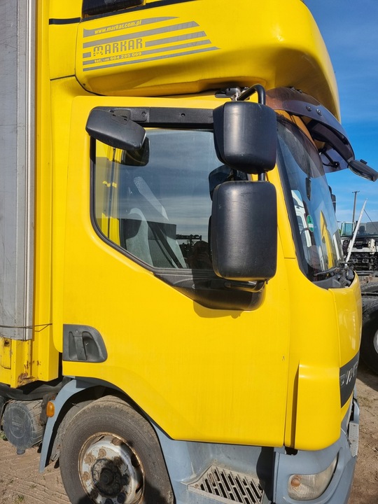 фото №1, Двері праві комплектні жовті daf 45 55 lf євро 5
