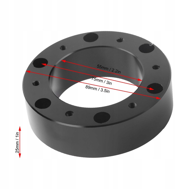 фото №7, Адаптер ступиця дистанційна втулка кермо 6-hub