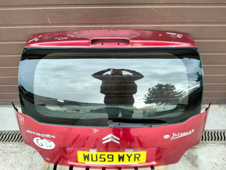 фото №2, Крышка стекло зад citroen c3 picasso цвет kjcc 2008-2012