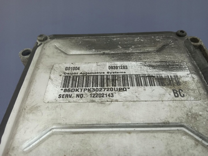 фото №6, Opel astra g 2.2 b z22se блок керування двигуном (ecu) 09391283 12202143